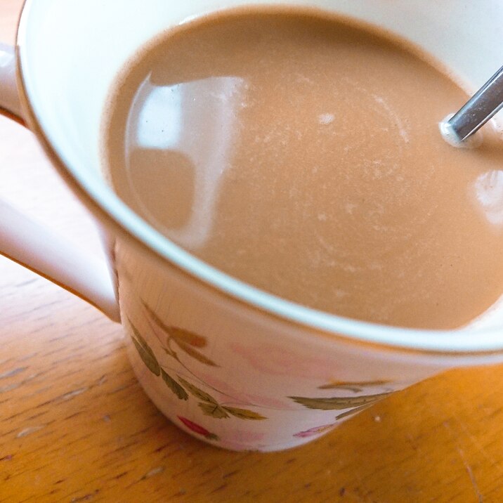 チョコレートシロップで☆カフェモカ風